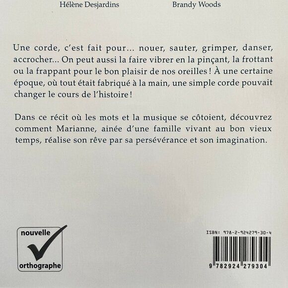 Les cordes enchantées - musique folklorique Québécois QR - Quebec album d’enfant - Picture 2 of 4